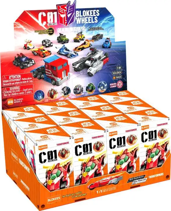Transformers Wheels Roll Out Box C01 [6 Packs]