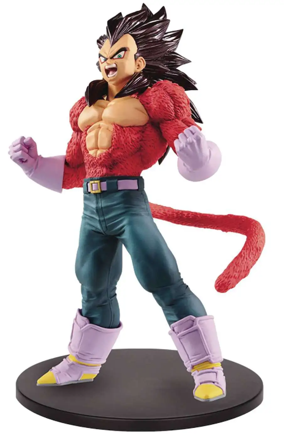 Dragon Ball Z Vegeta SSJ4 action figure toy model Super Saiyan figurine level 4 