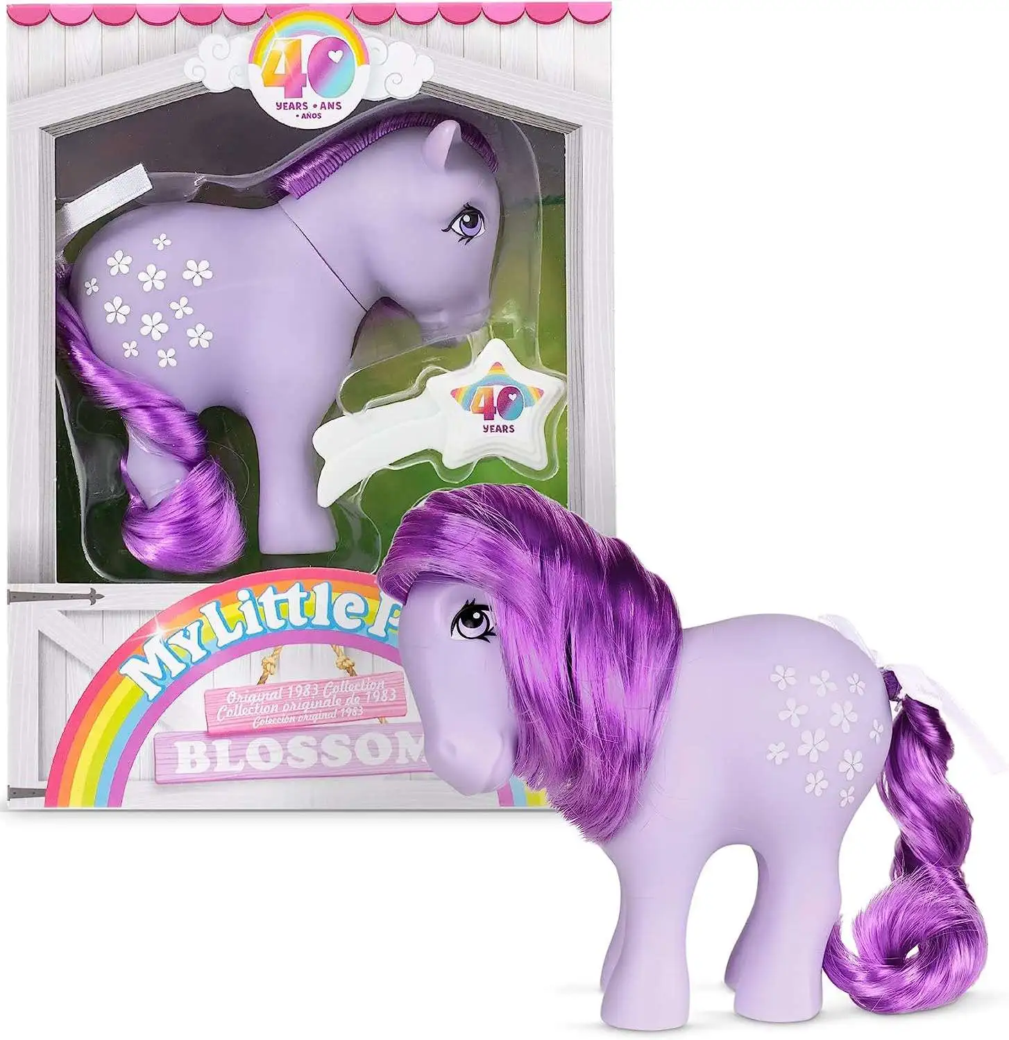 My Little Pony Original Collection Blossom Figure [40th Anniversary, Damaged Package]