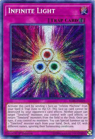 YuGiOh Battles of Legend: Relentless Revenge Secret Rare Infinite Light BLRR-EN029