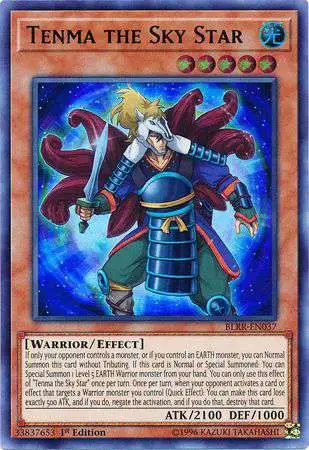 YuGiOh Battles of Legend: Relentless Revenge Ultra Rare Tenma the Sky Star BLRR-EN037