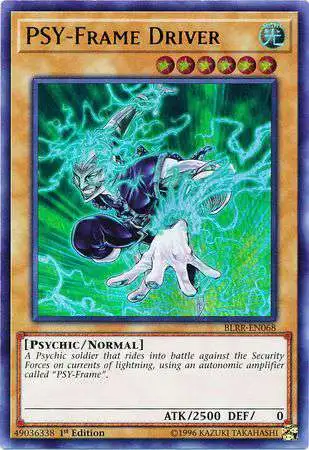 YuGiOh Battles of Legend: Relentless Revenge Ultra Rare PSY-Frame Driver BLRR-EN068