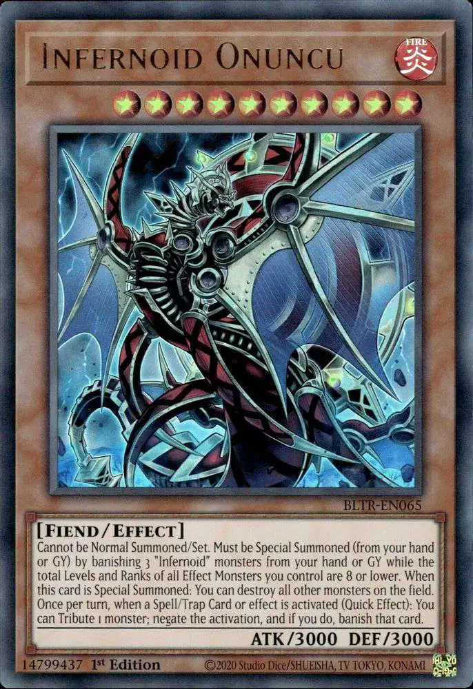 list of yugioh burn cards Yugioh Infernity Archfiend WC09-EN001 Ultra Rare Near Mint main image 0