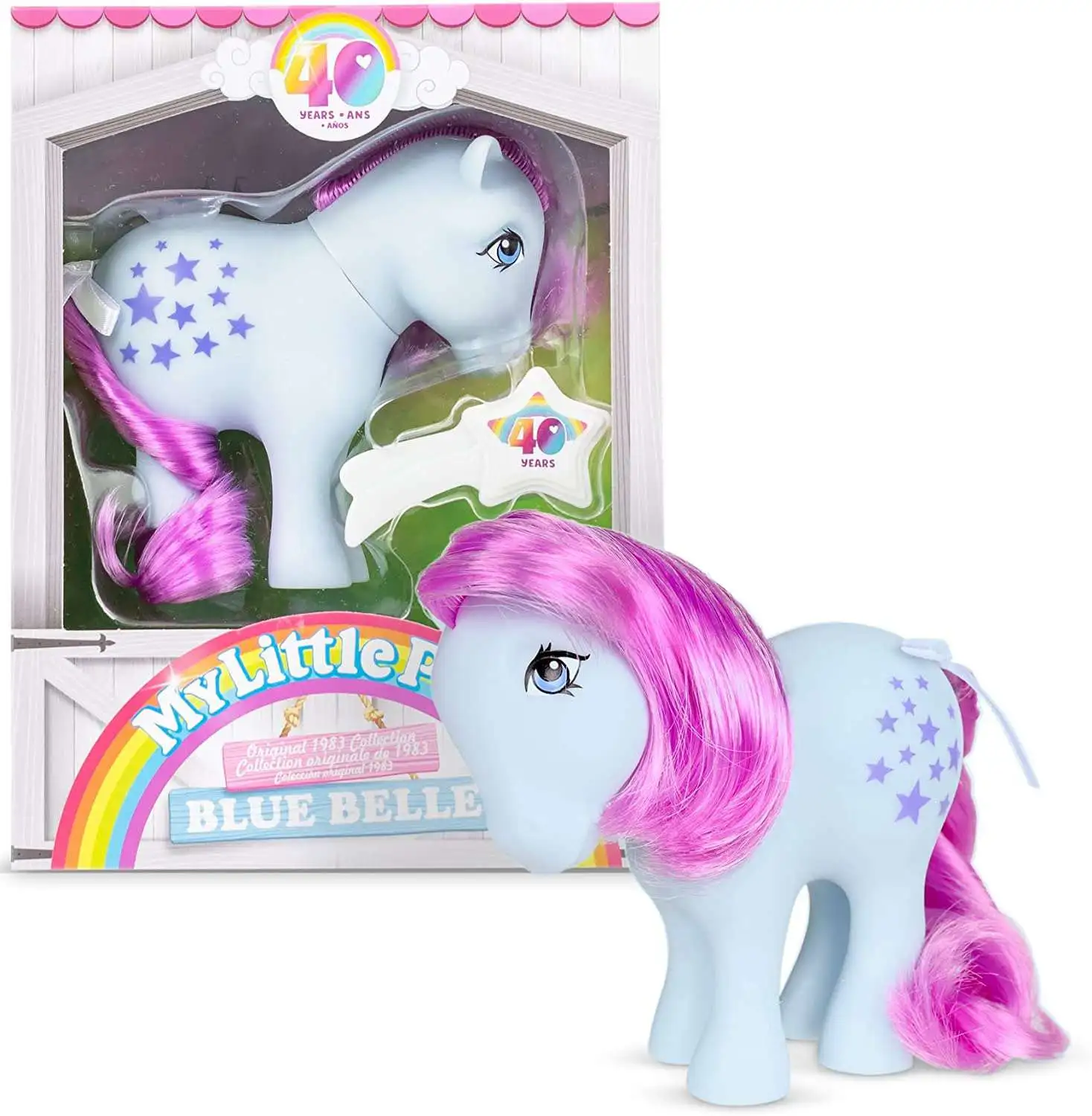 My Little Pony Classic 4 Collectible 40th Anniversary Ponies