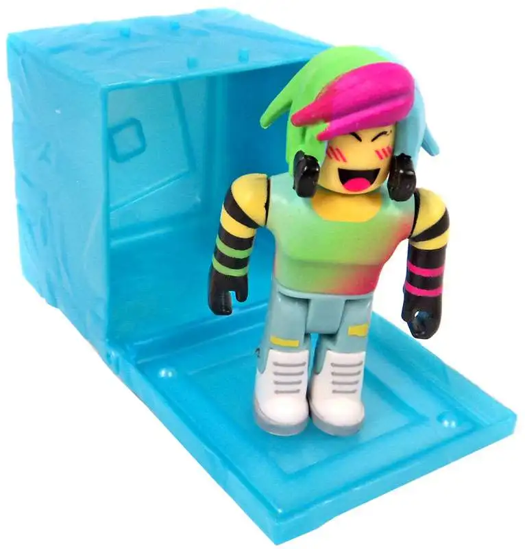 Roblox RED Series 3 The Plaza Club DJ 3 Mini Figure Blue