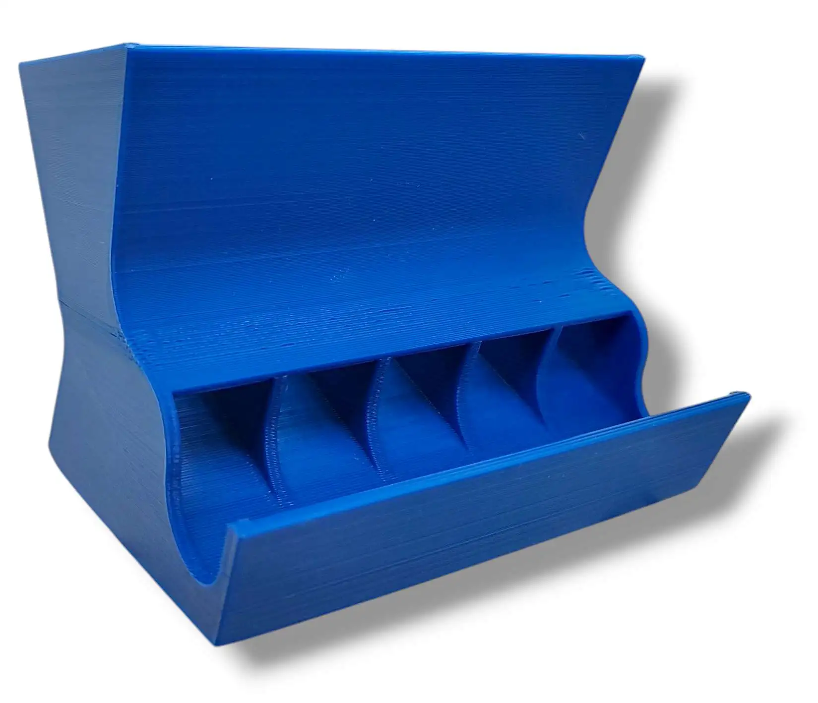 Tabletop Blue Dice Try