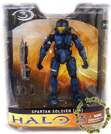 McFarlane Toys Halo 3 Spartan Soldier CQB Exclusive Action Figure [Blue]