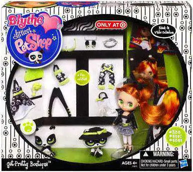 Littlest Pet Shop Blythe Loves Get Pretty Boutique Exclusive Doll Set