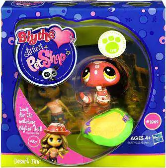 Littlest Pet Shop Blythe Loves Postcards Series 1 Desert Fun Snake Figure #1949