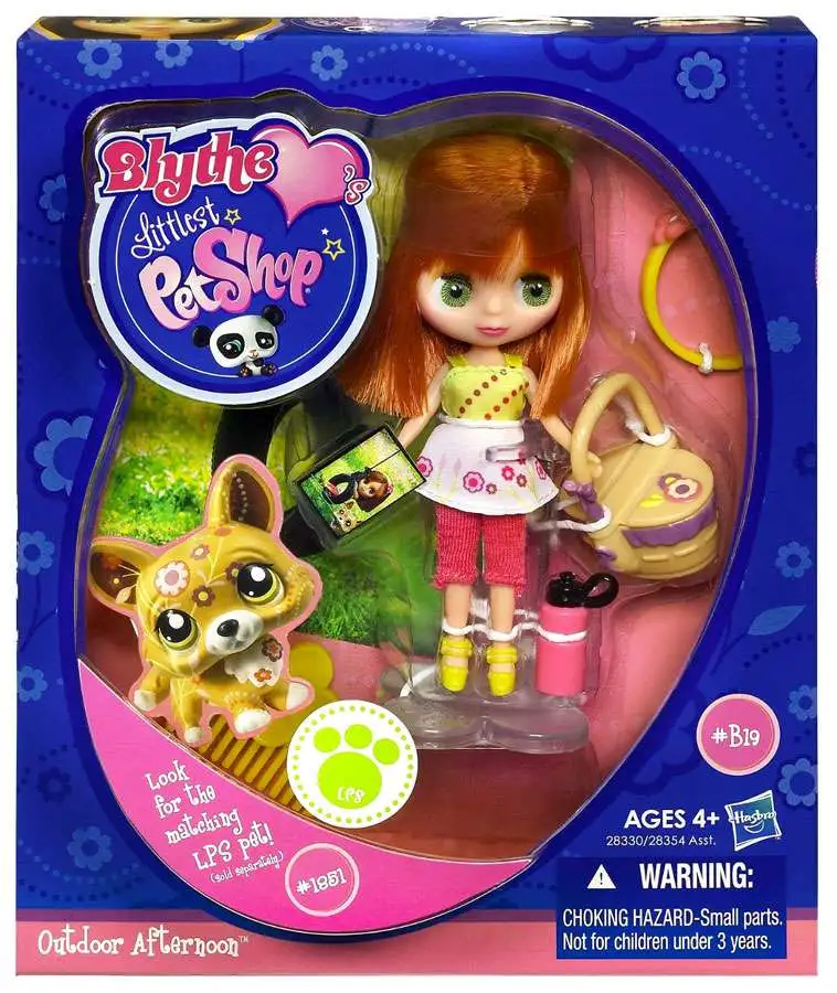 Littlest Pet Shop Blythe Loves Singles Series 1 Outdoor Afternoon Doll B17 