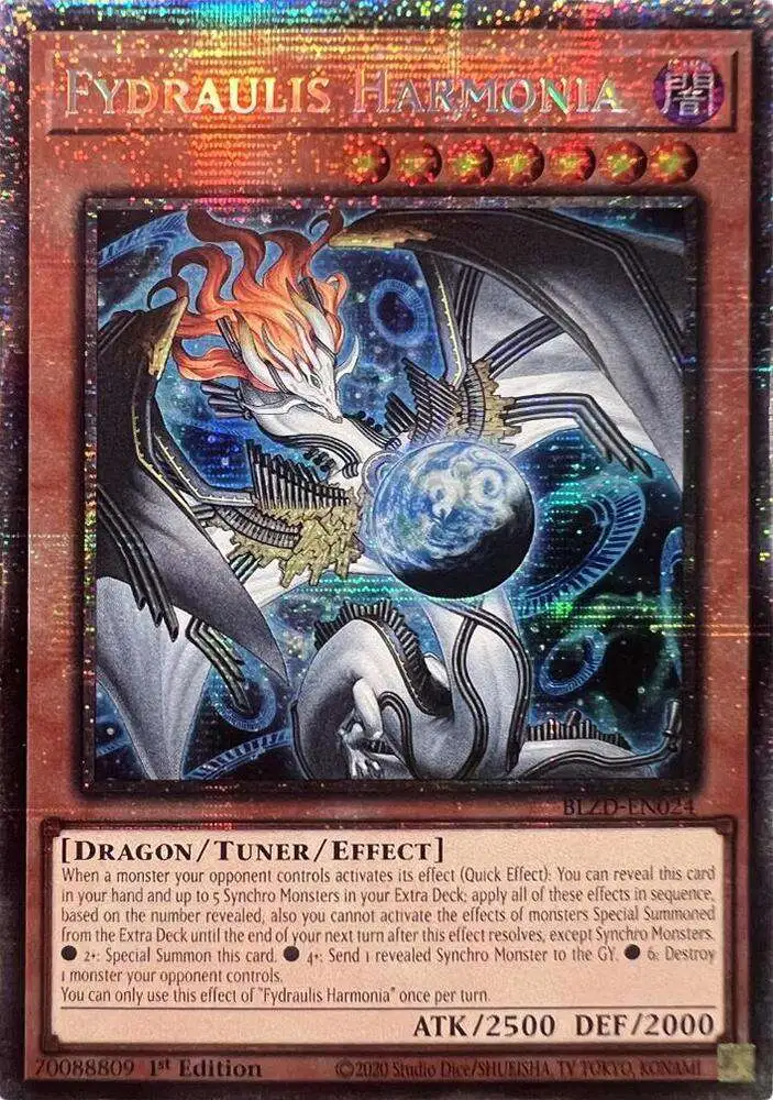 YuGiOh Trading Card Game Blazing Dominion Single Card Starlight Rare Fydraulis Harmonia BLZD-EN024 - ToyWiz YuGiOh Trading Card Game Blazing Dominion Single Card Starlight Rare Fydraulis Harmonia BLZD-EN024 - ToyWiz