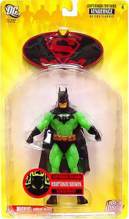 Batman Superman Batman Series 4 Vengeance Kryptonite Batman Action Figure  Loose DC Direct - ToyWiz