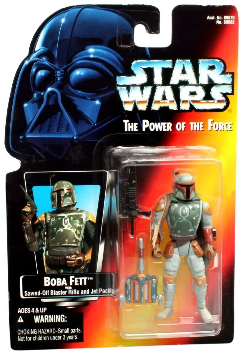 Star Wars Return of the Jedi Power of the Force POTF2 Boba Fett Action Figure