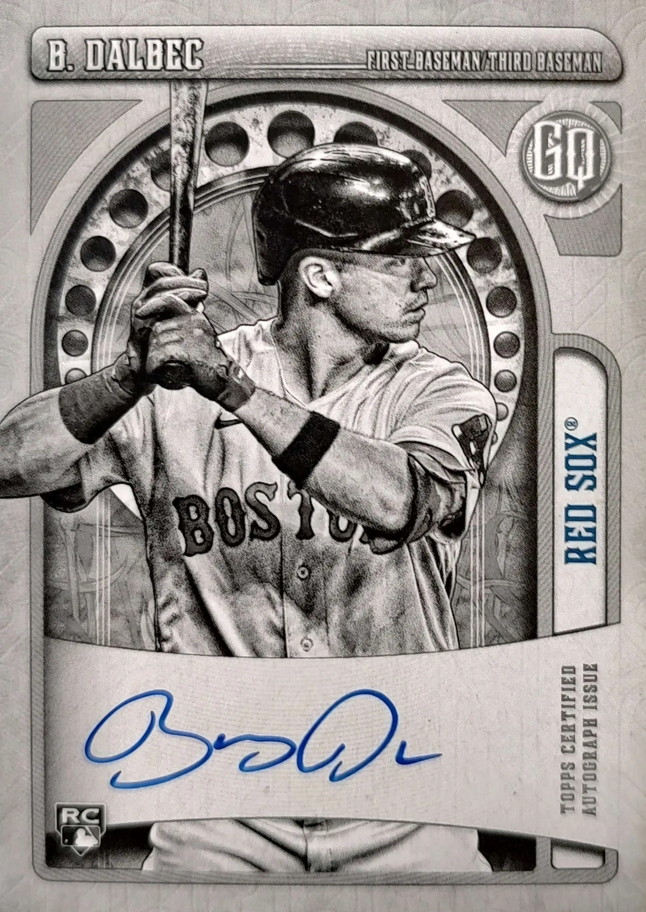 MLB 2021 Topps Gypsy Queen Bobby Dalbec 750 Autographed Single Card GQA-BD  Rookie - ToyWiz