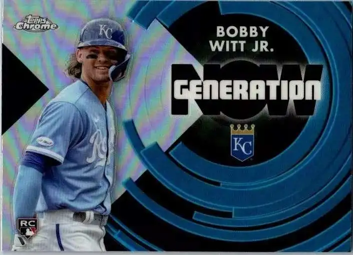 MLB 2022 Topps Chrome Update Generation Now Bobby Witt Jr. GNC-23 [Rookie]