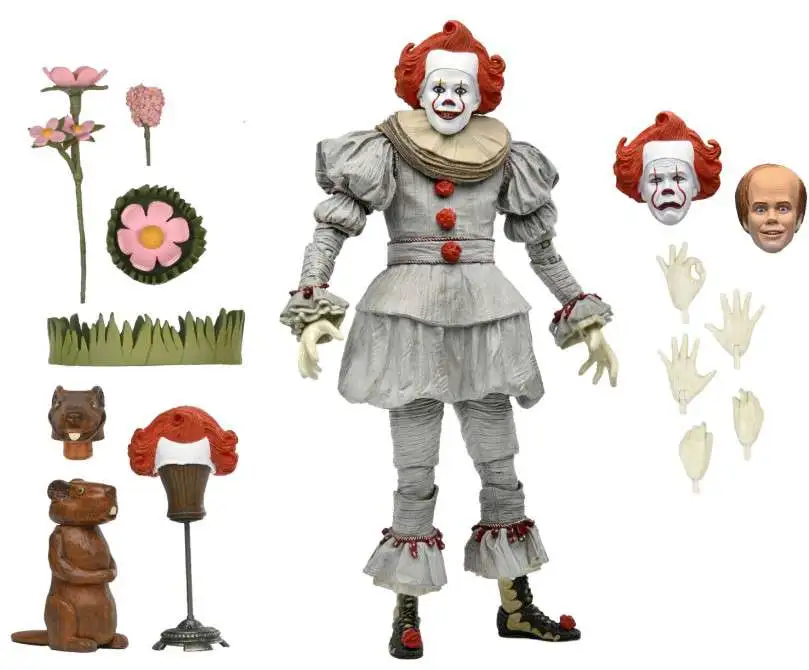 NECA IT: Welcome to Derry Bob Gray as Pennywise Action Figure [Ultimate Version]