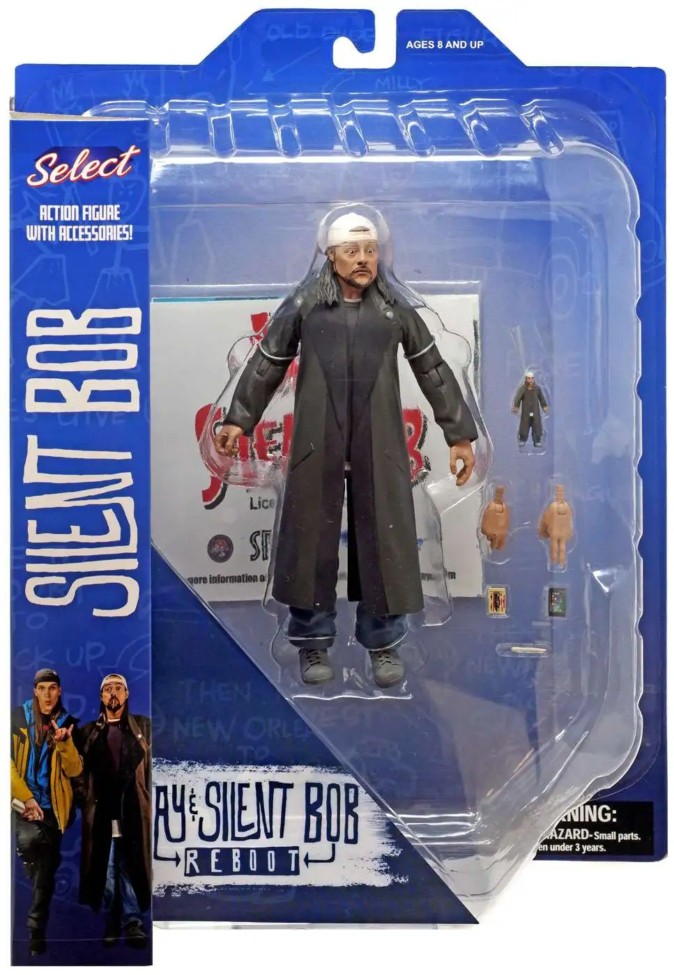 Jay and Silent Bob Reboot Select Set of 2 Action figures Brand New 