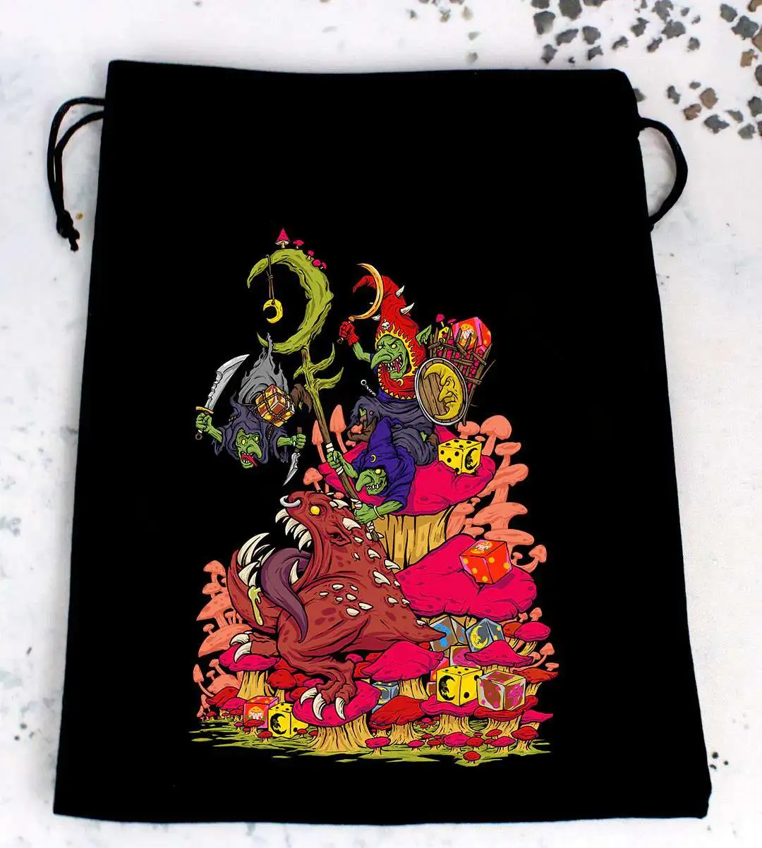 Baron Of Dice RPG Goblin Dice Bag