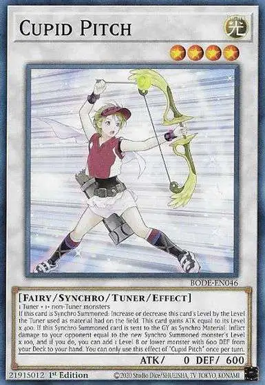 YuGiOh Trading Card Game Burst of Destiny Common Cupid Pitch BODE-EN046