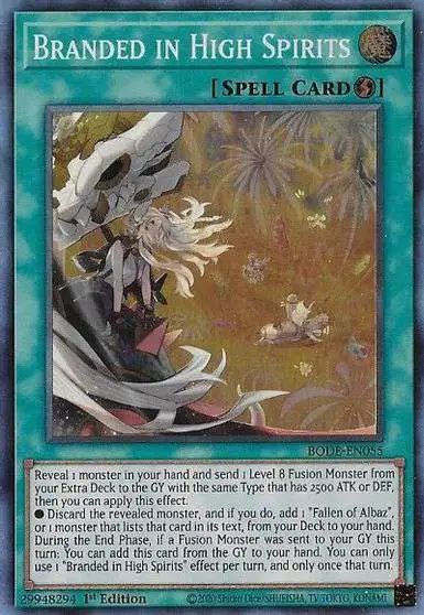 YuGiOh Trading Card Game Burst of Destiny Single Card Super