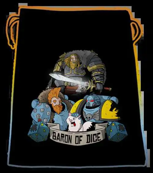 Baron Of Dice Wolf Pack Dice Bag