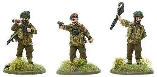 Bolt Action WWII Wargame Allies British Airborne Characters Miniatures