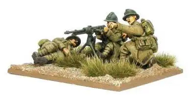 Bolt Action WWII Wargame Allies French Army MMG Team Miniatures