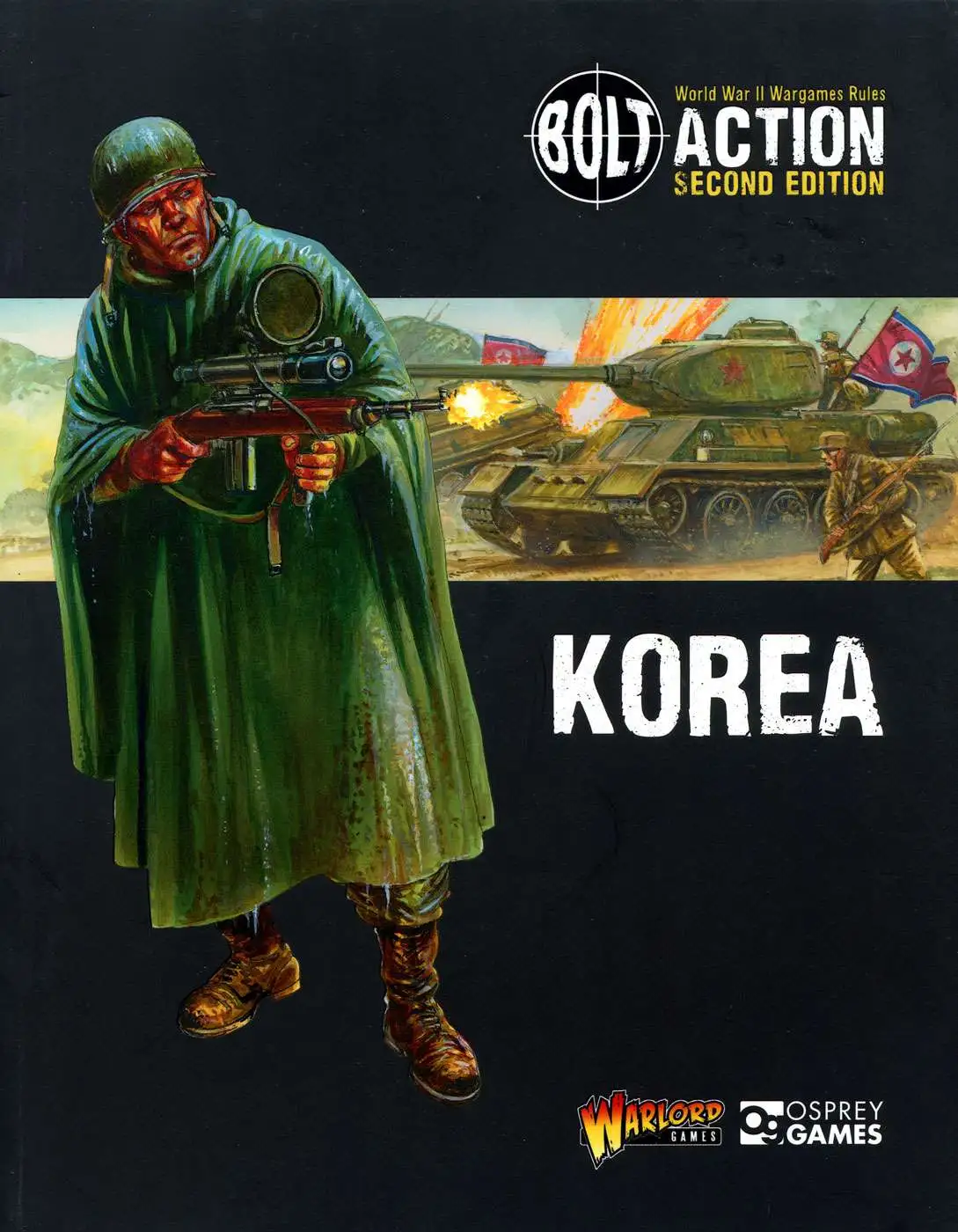 Bolt Action WWII Wargame Korea Book