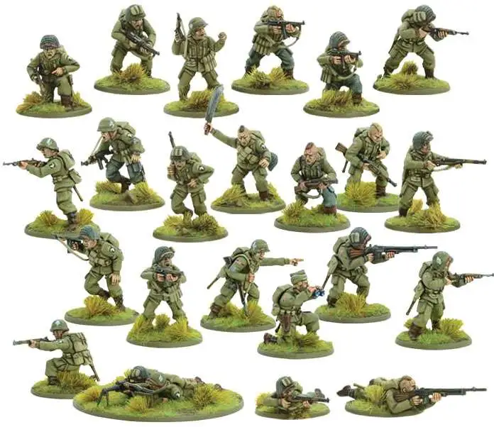 Bolt Action WWII Wargame Band of Brothers Starter Set Warlord Games ...