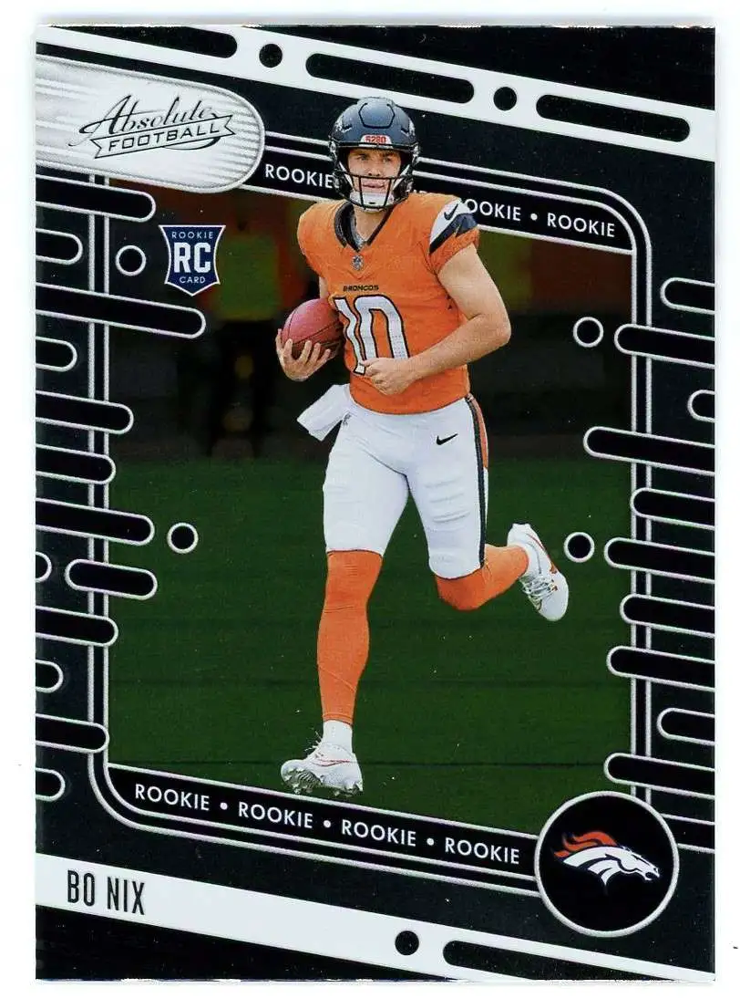 NFL 2024 Panini Absolute Football Bo Nix #112 [Rookie]