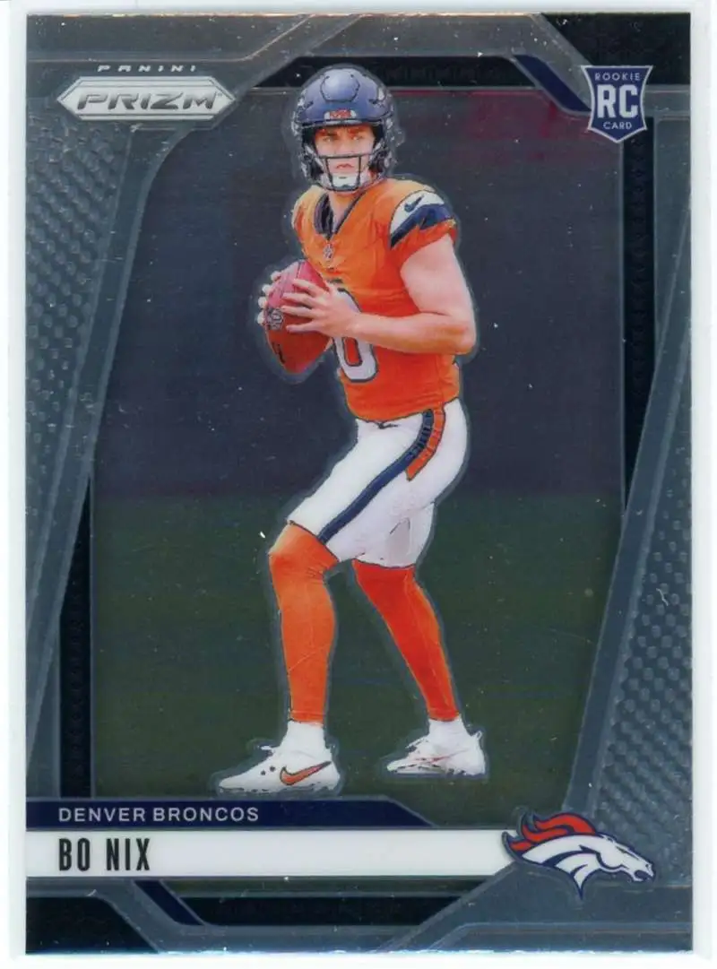 NFL 2024 Panini Prizm Football Bo Nix #309 [Rookie]