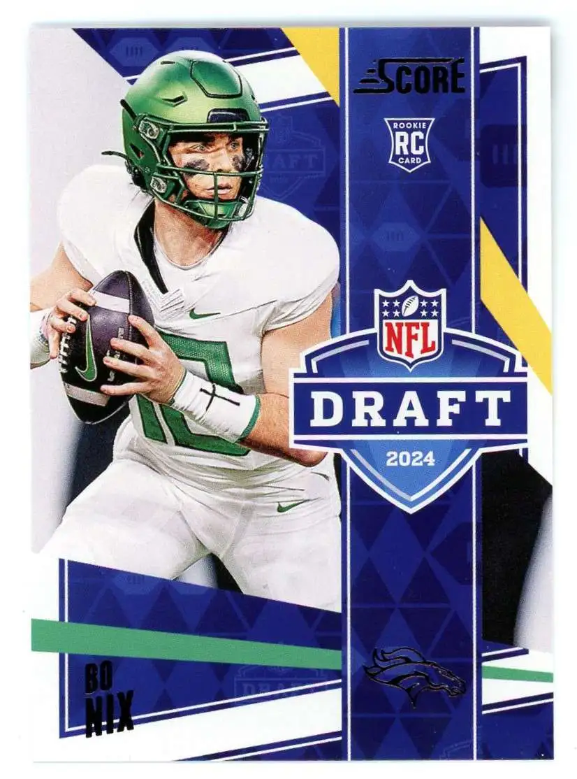 NFL Denver Broncos 2024 Score Football NFL Draft Bo Nix #11 [Rookie]