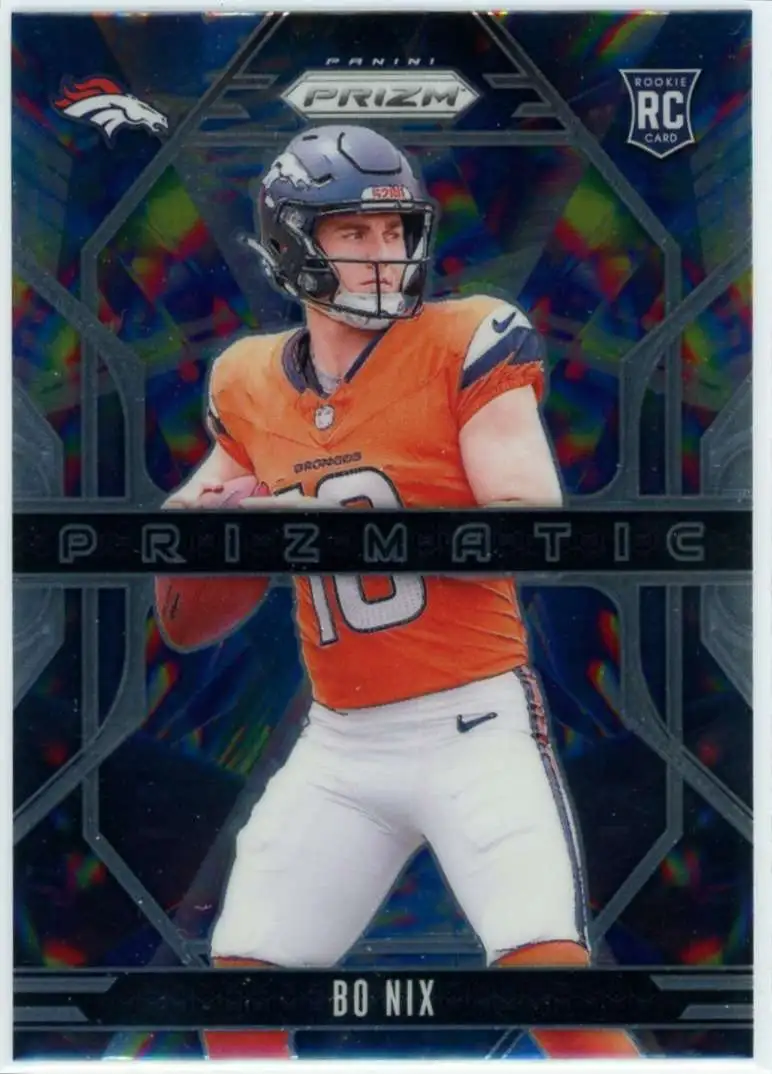 NFL 2024 Panini Prizm Football Prizmatic Bo Nix #11 [Rookie]