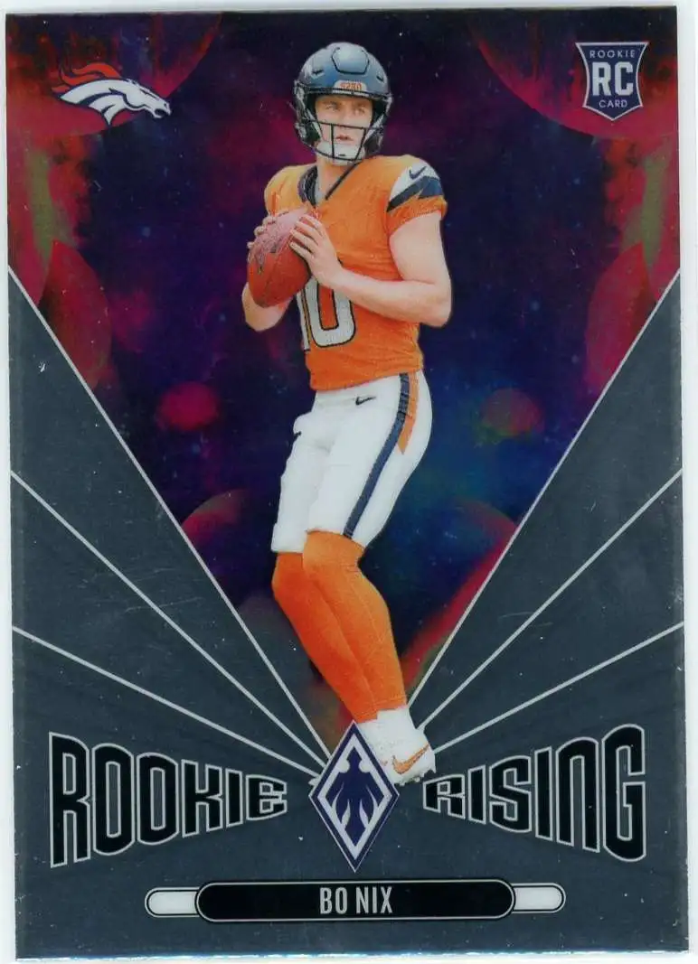 NFL 2024 Panini Phoenix Football Rookie Rising Bo Nix RR-BNX [Rookie]