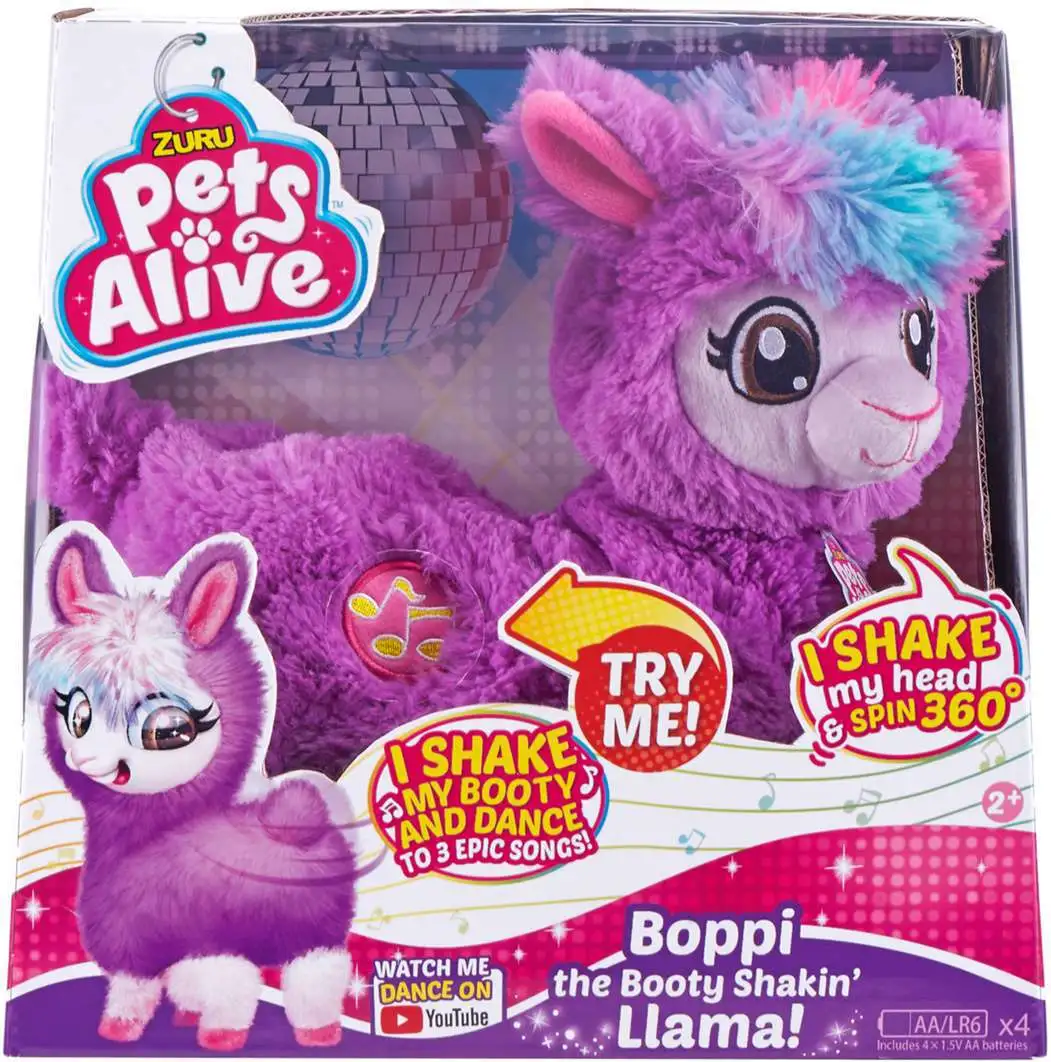 Pets Alive Booty Shakin' Llama Boppi Exclusive Robotic Pet Figure [Purple Fur]