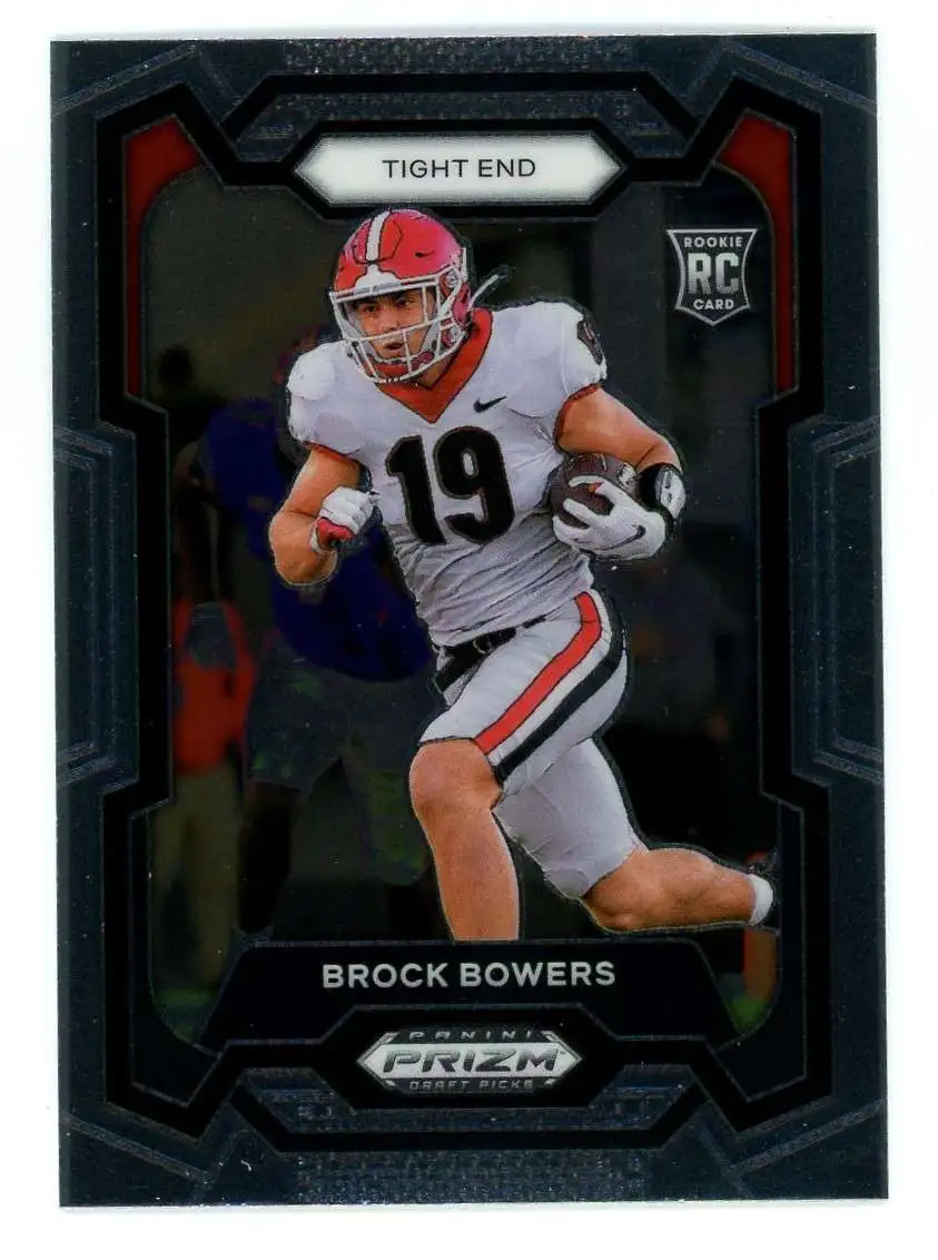 NFL 2024 Panini Prizm Draft Picks Brock Bowers #107 [Rookie]