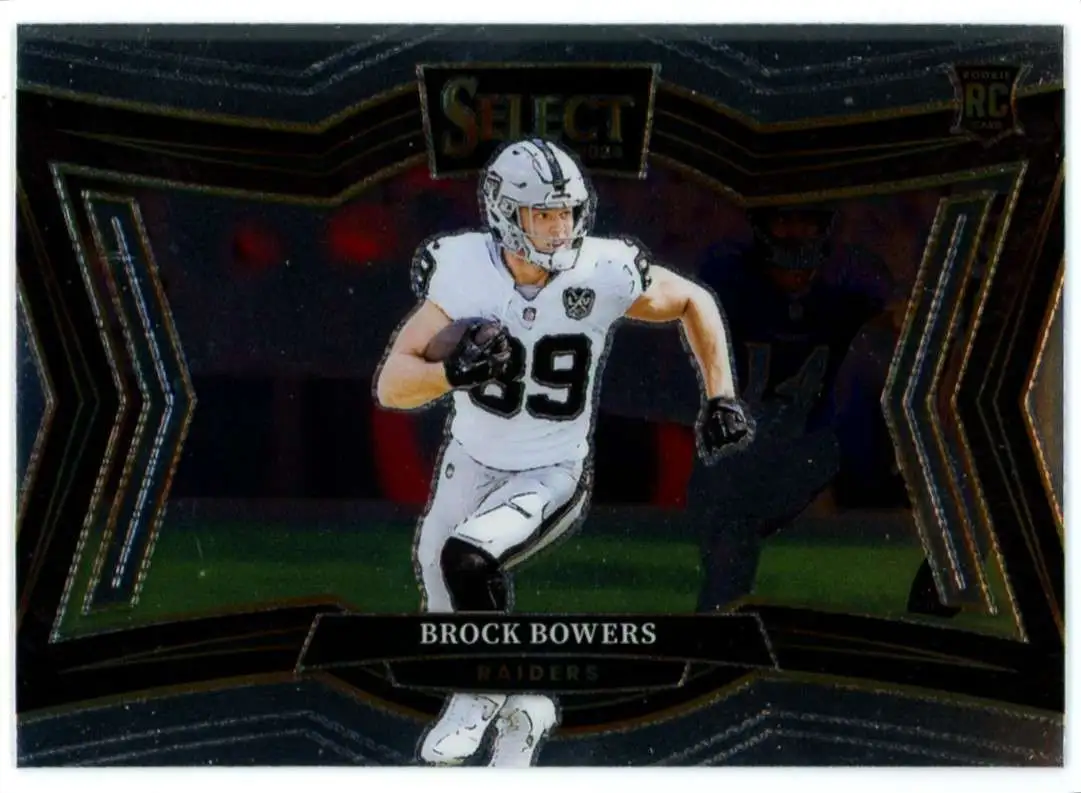 NFL 2024 Panini Select Football Base Field Level Brock Bowers #471 [Rookie]