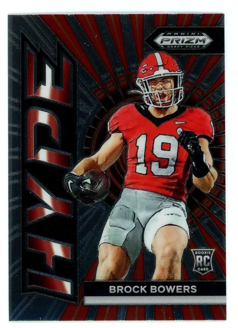 NFL 2024 Panini Prizm Draft Picks Hype Brock Bowers HP-BB [Rookie]