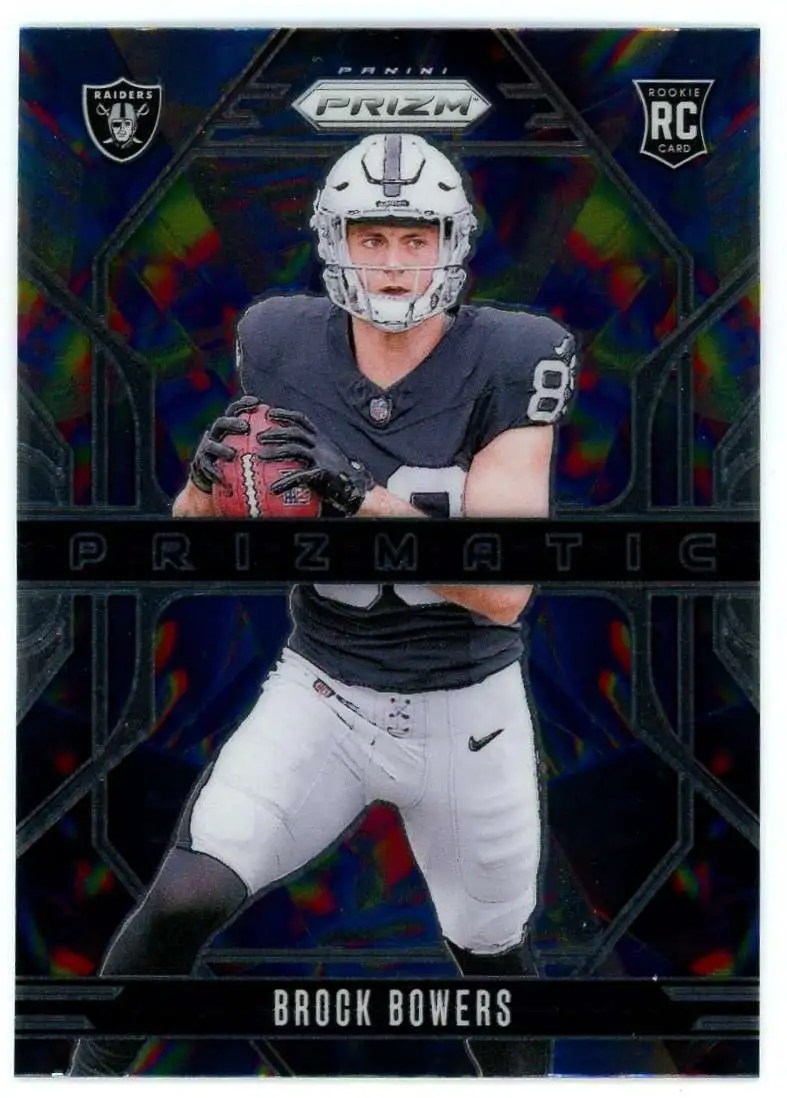 NFL 2024 Panini Prizm Football Prizmatic Brock Bowers #20 [Rookie]