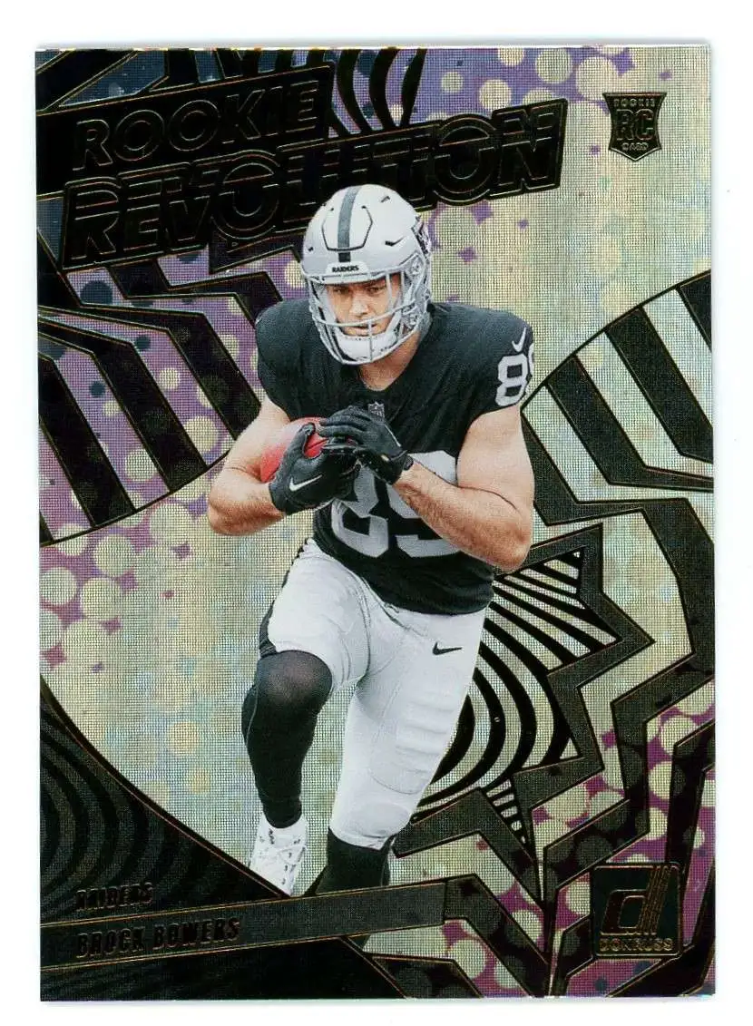 NFL 2024 Panini Donruss Football Revolution Brock Bowers #7 [Rookie]