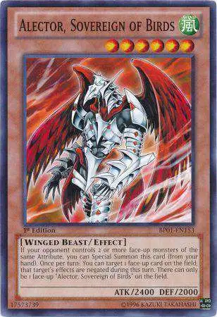 YuGiOh Battle Pack: Epic Dawn Starfoil Alector, Sovereign of Birds BP01-EN153