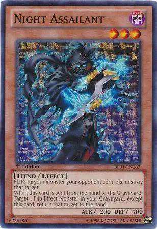 YuGiOh Battle Pack: Epic Dawn Starfoil Night Assailant BP01-EN187