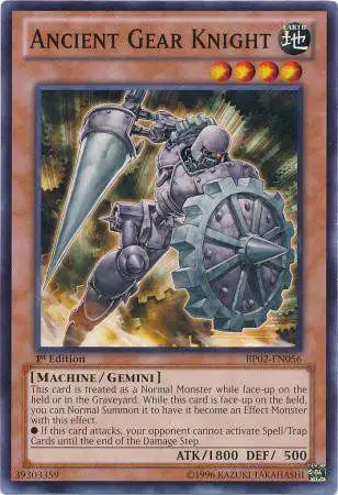 YuGiOh Battle Pack 2: War of the Giants Mosaic Ancient Gear Knight BP02-EN056