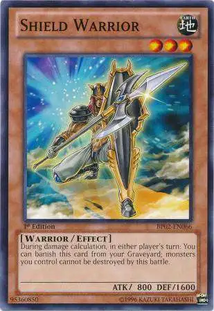 YuGiOh Battle Pack 2: War of the Giants Common Shield Warrior BP02-EN066