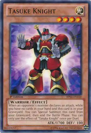 YuGiOh Battle Pack 2: War of the Giants Common Tasuke Knight BP02-EN110