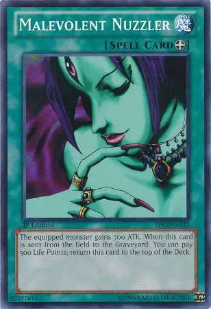 YuGiOh Battle Pack 2: War of the Giants Common Malevolent Nuzzler BP02-EN132