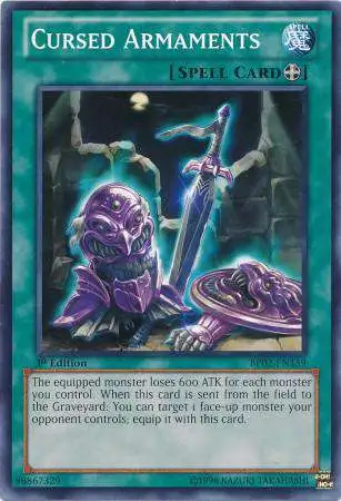 YuGiOh Battle Pack 2: War of the Giants Common Cursed Armaments BP02-EN159