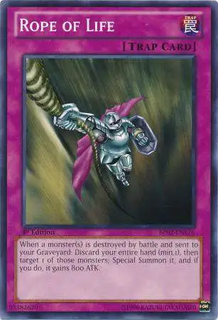 YuGiOh Battle Pack 2: War of the Giants Common Rope of Life BP02-EN176