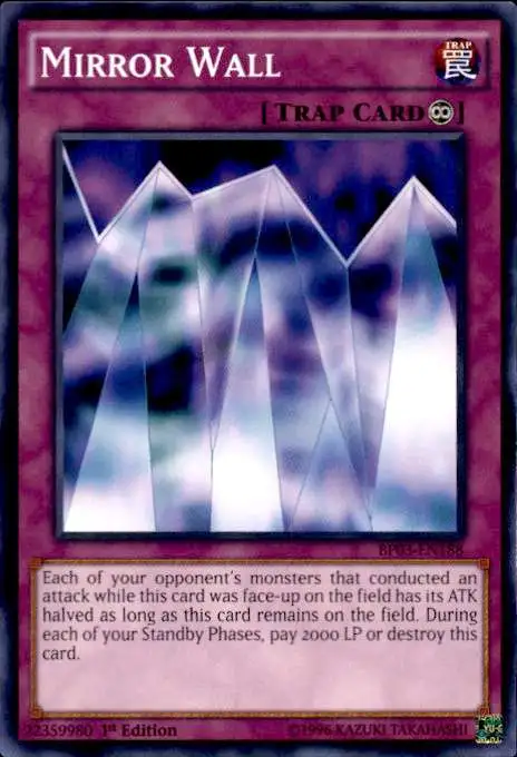 YuGiOh Battle Pack 3 Monster League Common Mirror Wall BP03-EN188