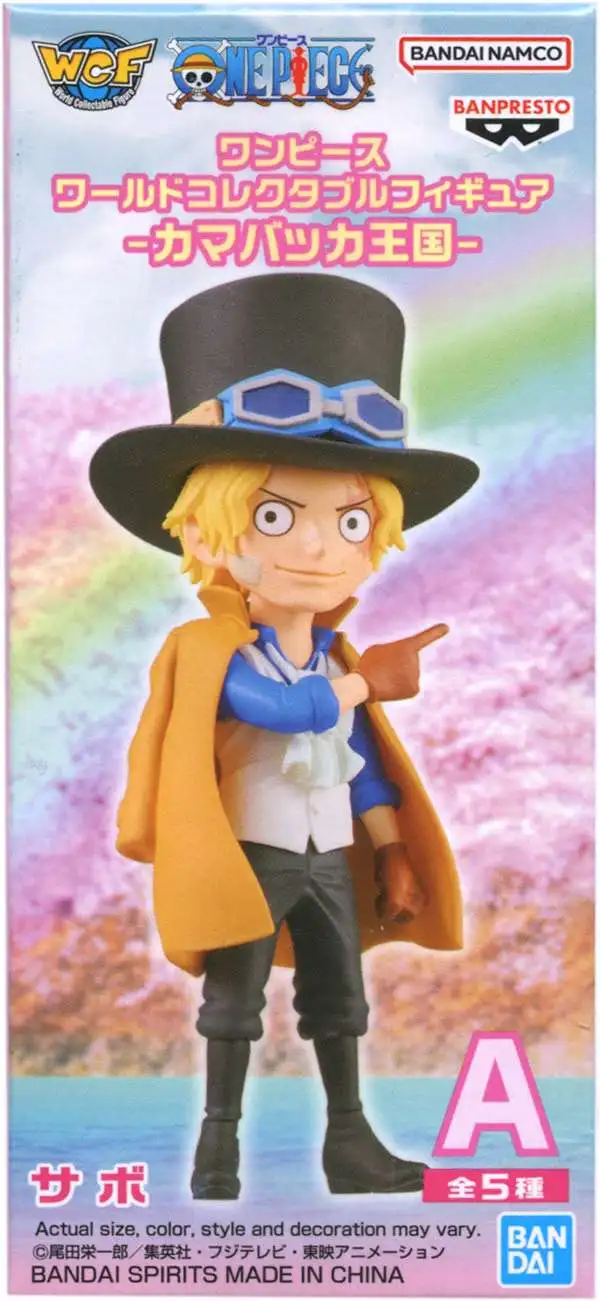 One Piece World Collectable Figure WCF Kamabakka Kingdom Sabo 2.8-Inch Mini Figure